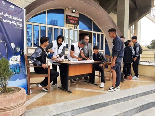 دومین روز پویش ایستگاه رایگان سلامت و تندرستی در اردبیل