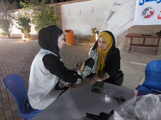 ارائه خدمات به بیش از 300 نفر در ایستگاه رایگان تندرستی شهرستان لارستان طی 3 روز