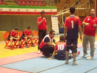 پوشش پزشکی مسابقات کبدی پسران المپیاد استعدادهای برتر در اردبیل