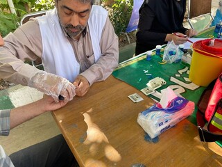 ایستگاه رایگان تندرستی در استان البرز