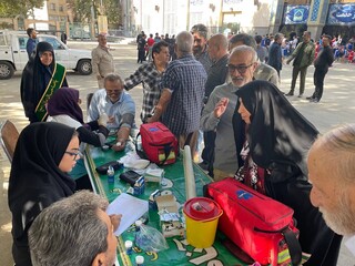 ایستگاه رایگان تندرستی در استان البرز