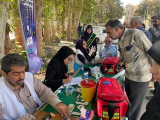 ایستگاه رایگان تندرستی در استان البرز