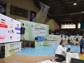 پوشش پزشکی مسابقات ووشو پسران المپیاد استعدادهای برتر در قم