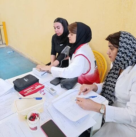 پوشش پزشکی مسابقات آمادگی جسمانی قهرمانی شهرستان بندرعباس