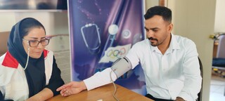 ارائه خدمات به بیش از 300 نفر در ایستگاه رایگان تندرستی هیات پزشکی ورزشی فارس در شیراز