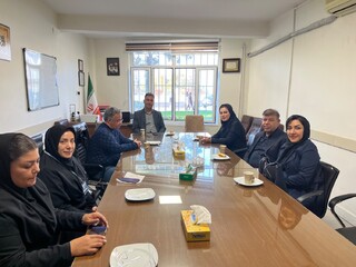 بازدید هیأت پزشکی ورزشی آذربایجان‌غربی از بیمارستان طالقانی به مناسبت روز پرستاری