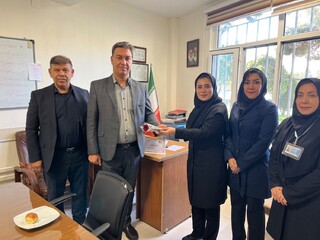 بازدید هیأت پزشکی ورزشی آذربایجان‌غربی از بیمارستان طالقانی به مناسبت روز پرستاری