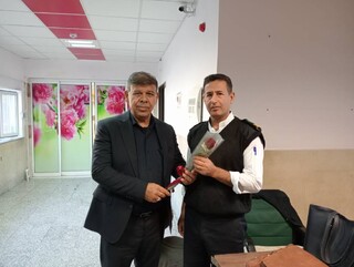 بازدید هیأت پزشکی ورزشی آذربایجان‌غربی از بیمارستان طالقانی به مناسبت روز پرستاری