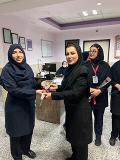 بازدید هیأت پزشکی ورزشی آذربایجان‌غربی از بیمارستان طالقانی به مناسبت روز پرستاری