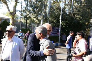 مراسم تشییع پیکر زنده یاد اکبر کارگرجم