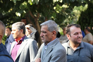 مراسم تشییع پیکر زنده یاد اکبر کارگرجم