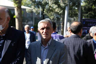 مراسم تشییع پیکر زنده یاد اکبر کارگرجم