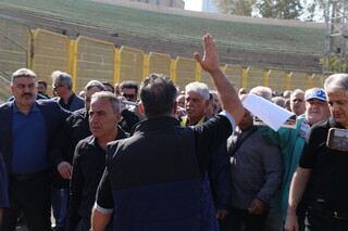 مراسم تشییع پیکر زنده یاد اکبر کارگرجم