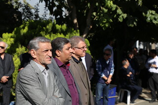 مراسم تشییع پیکر زنده یاد اکبر کارگرجم