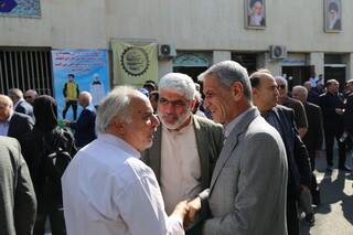 مراسم تشییع پیکر زنده یاد اکبر کارگرجم