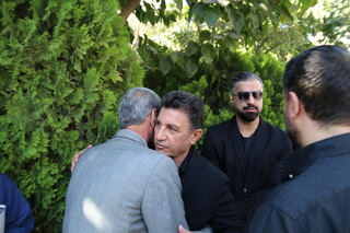 مراسم تشییع پیکر زنده یاد اکبر کارگرجم