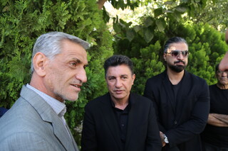 مراسم تشییع پیکر زنده یاد اکبر کارگرجم