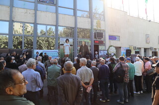 مراسم تشییع پیکر زنده یاد اکبر کارگرجم