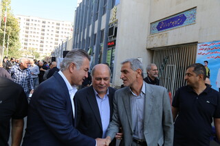 مراسم تشییع پیکر زنده یاد اکبر کارگرجم