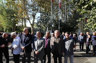 مراسم تشییع پیکر زنده یاد اکبر کارگرجم