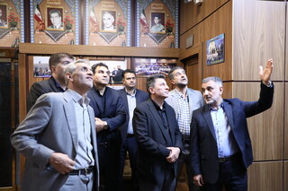 حضور دکتر نوروزی و سرمربی تیم ملی فوتبال در فدراسیون ورزش زورخانه ای