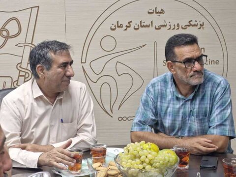 نشست هیأت رئیسه پزشکی ورزشی کرمان برگزار شد