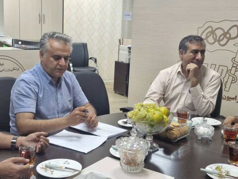 نشست هیأت رئیسه پزشکی ورزشی کرمان برگزار شد