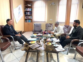 برگزاری جلسه هم‌اندیشی با هیات جانبازان و معلولین در راستای توسعه ورزش توان‌یابان