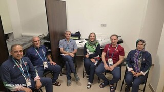 خدمات تیم پزشکی فدراسیون پزشکی ورزشی در محل برگزاری بازی‌های همبستگی کشورهای اسلامی