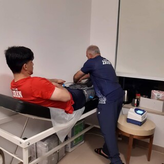 خدمات تیم پزشکی فدراسیون پزشکی ورزشی در محل برگزاری بازی‌های همبستگی کشورهای اسلامی