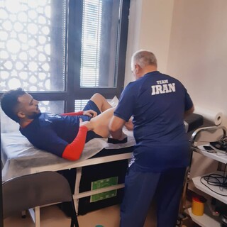 خدمات تیم پزشکی فدراسیون پزشکی ورزشی در محل برگزاری بازی‌های همبستگی کشورهای اسلامی