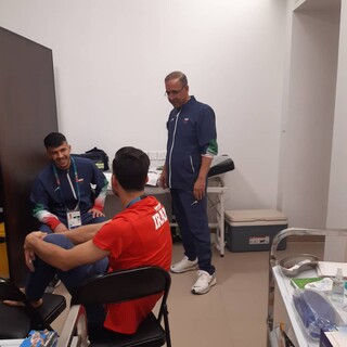 خدمات تیم پزشکی فدراسیون پزشکی ورزشی در محل برگزاری بازی‌های همبستگی کشورهای اسلامی