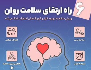 6راه ارتقای سلامت روان