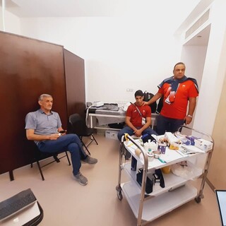 ارائه خدمات پزشکی به ملی پوشان جودو