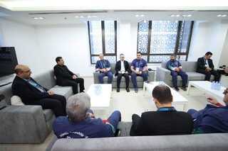 بازدید ورزش و جوانان از دهکده بازی‌های همبستگی اسلامی