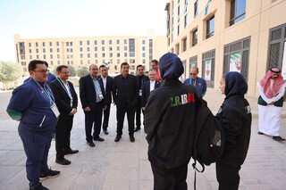 بازدید ورزش و جوانان از دهکده بازی‌های همبستگی اسلامی