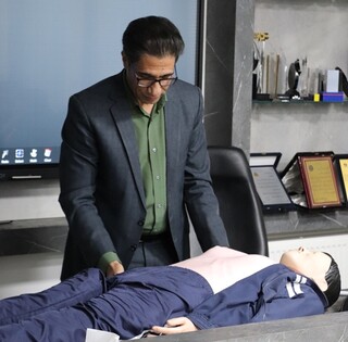 دوره آموزشی احیاء و کمک های اولیه ویژه کارکنان شرکت بارزپخش کرمان