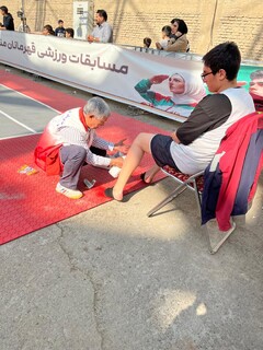 پوشش پزشکی مسابقات ورزشی استان تهران