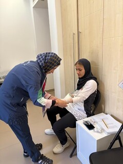 بازدید دکتر علی‌نژاد و دکتر فرهادی‌زاد از مرکز پزشکی فدراسیون پزشکی ورزشی در ریاض