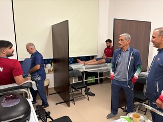 بازدید دکتر علی‌نژاد و دکتر فرهادی‌زاد از مرکز پزشکی فدراسیون پزشکی ورزشی در ریاض