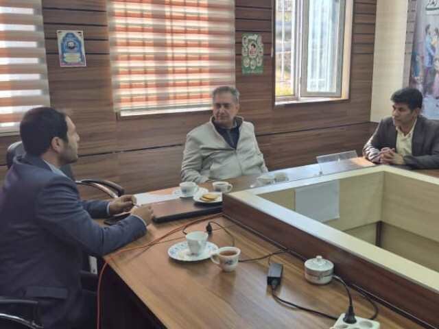 بازدید دکتر مدبر از هیأت پزشکی شهرستان آوج