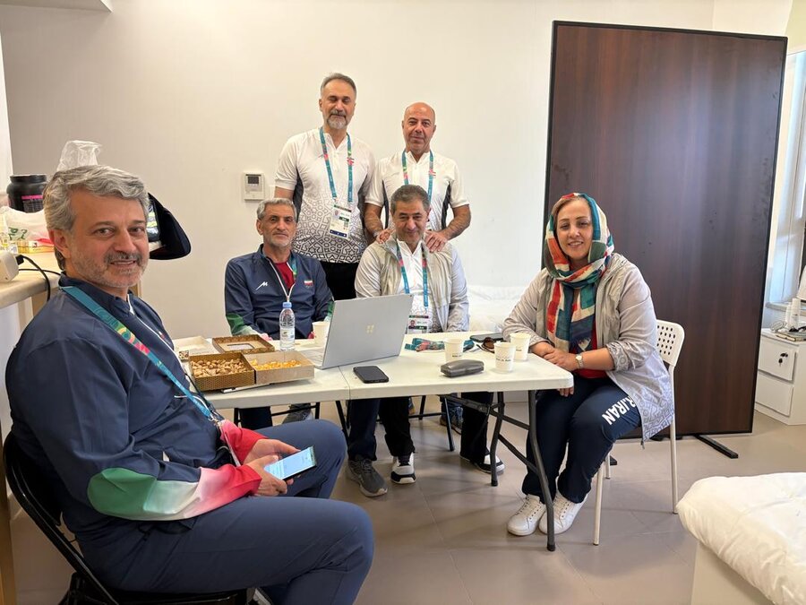 تیم پزشکی اعزامی فدراسیون پزشکی ورزشی به بازی‌های همبستگی کشورهای اسلامی- ریاض