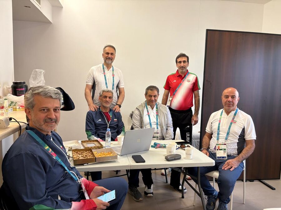 تیم پزشکی اعزامی فدراسیون پزشکی ورزشی به بازی‌های همبستگی کشورهای اسلامی- ریاض