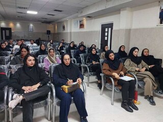 دوره آموزشی تغذیه ورزشی شهرستان سیرجان