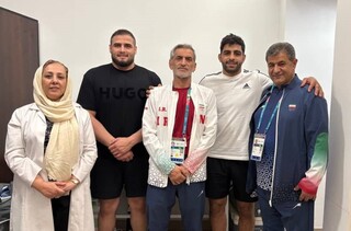 حضور قهرمانان و ملی پوشان ورزش در مرکز پزشکی فدراسیون پزشکی ورزشی در ریاض