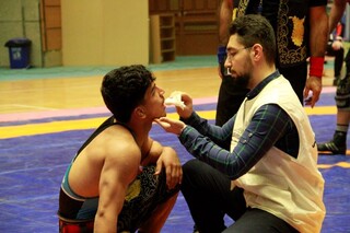 پوشش پزشکی مسابقات قهرمانی