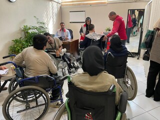 پیگیری معاینات ورزشکاران اعزامی به بازی های پاراآسیایی امارات