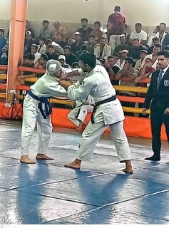 پوشش پزشکی رقابتهای جودوی بزرگسالان استان فارس توسط هیات پزشکی ورزشی فارس