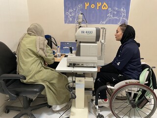 پیگیری معاینات ورزشکاران اعزامی به بازی های پاراآسیایی امارات