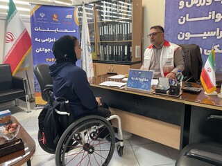 پیگیری معاینات ورزشکاران اعزامی به بازی های پاراآسیایی امارات